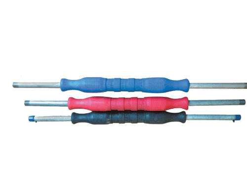 GALV FLEX WAND, 18IN BLUE